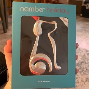 Nambe Holiday Ornament - Dog